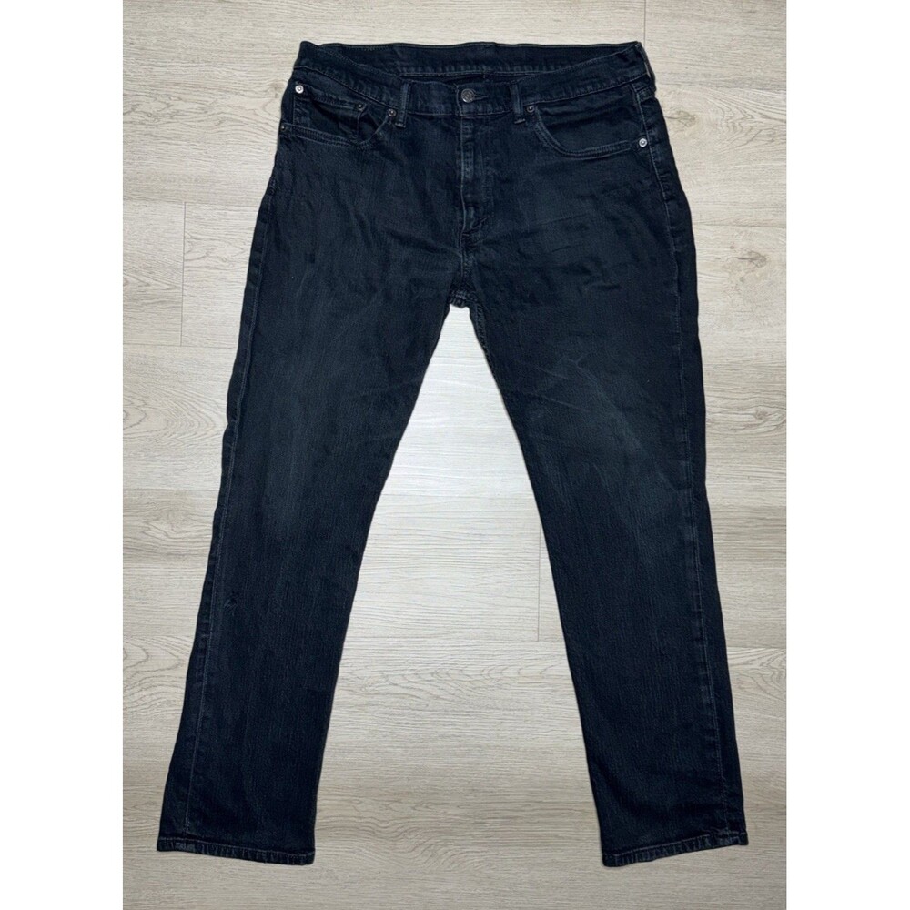 Levi Strauss Jeans Black 36x30 Straight Denim Classic Red Tab Comfort Basic